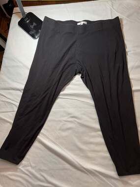Laura Conrad  Black Leggings Size 1X